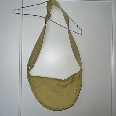 Yellow shoulder bag