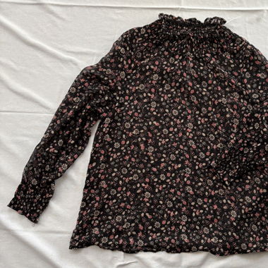 Bluse mit Blumenmuster