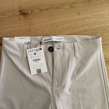 Pantalon à jambes larges Bershka