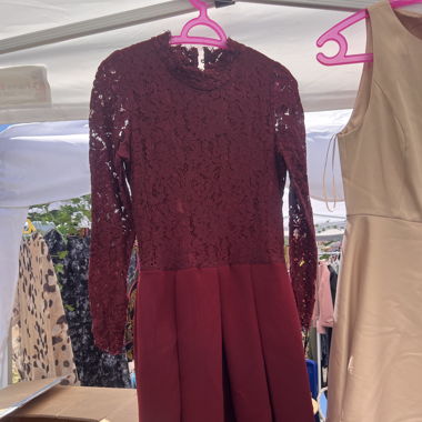 Robe bordeaux femme M