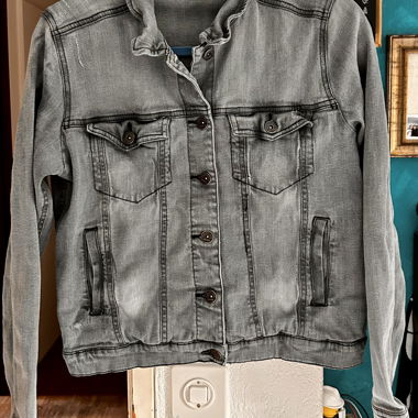Denim grey jacket