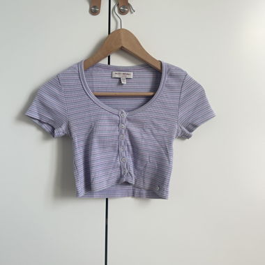 Crop Top violet / Lots de 4 Tops