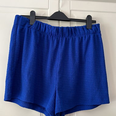 Shorts femme bleus