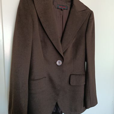 Blazer marrone Escada in lana
