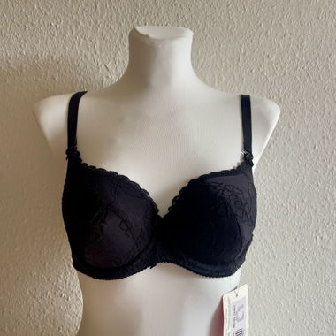Schwarzer BH Nicole Czarny 75D