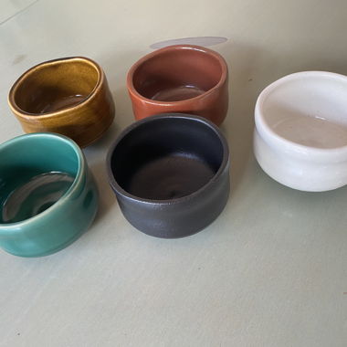 Petits bols à thé, crèmes ou dessert
