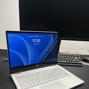 HP 14" Convertible Notebook mit Touchscreen