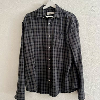 Chemise à carreaux en flanelle