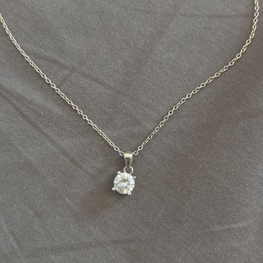 Collier en argent avec pierre 925
