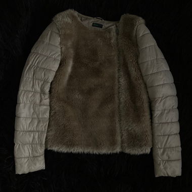 Giacca in pelliccia Benetton