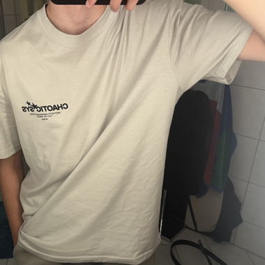 T-Shirt Chaos gris XS