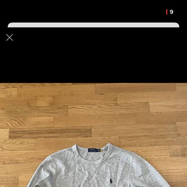POLO RALPH LAUREN Sweater Grau