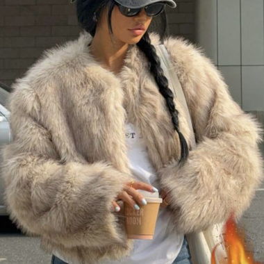 Veste en fourrure 