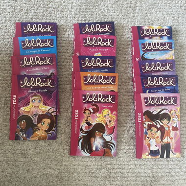 Lot de livres LoliRock
