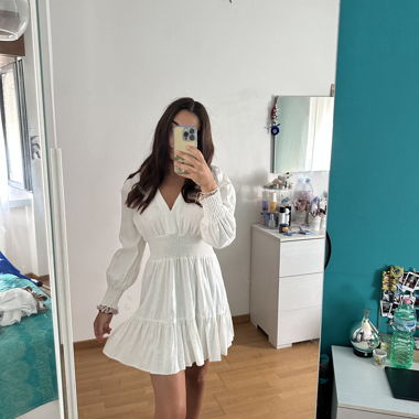 Vestito bianco Zara