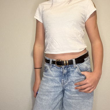 T-shirt corto bianco
