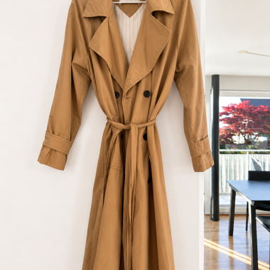 Long trench beige 