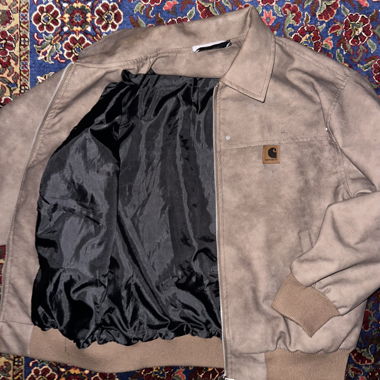 Carhartt Faux Leather Jacket