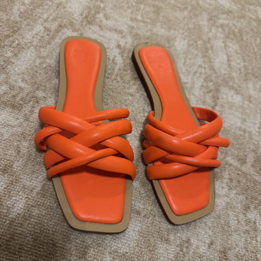 Sandales orange