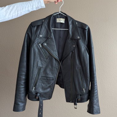 Giacca biker in pelle di NEUW