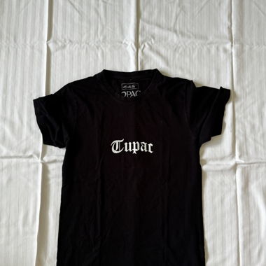 Schwarzes Tupac T-Shirt