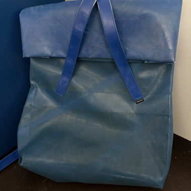 Freitag blauer Rucksack