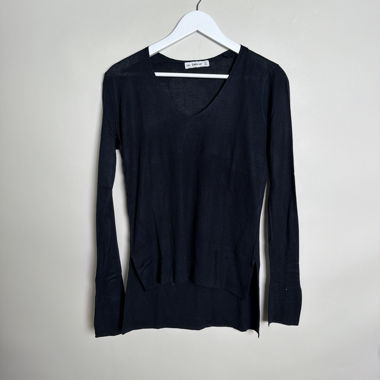 Zara Knit schwarzes Top