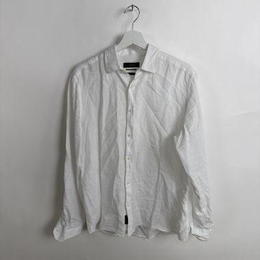 Aramis White Linen Shirt