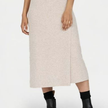 Gonna midi in maglia ARMEDANGELS beige XS