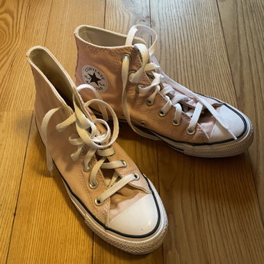 Converse rosa chiaro