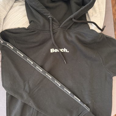 Sweat à capuche Bench noir
