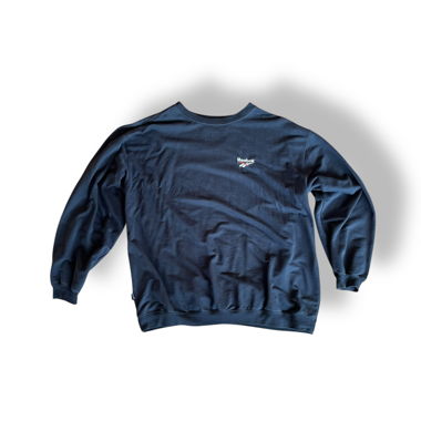 navy blue reebok sweater