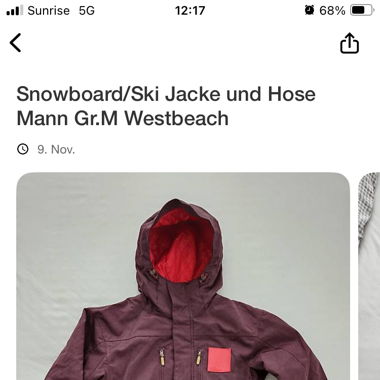 Snowboardjacke Westbeach