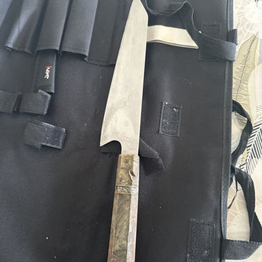 Coltello da cucina con custodia