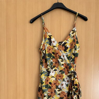 Robe à fleures