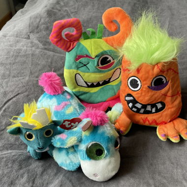Plush Toys (4 Pieces)