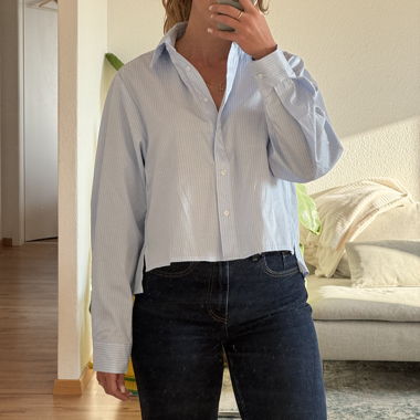 Chemise bleue claire