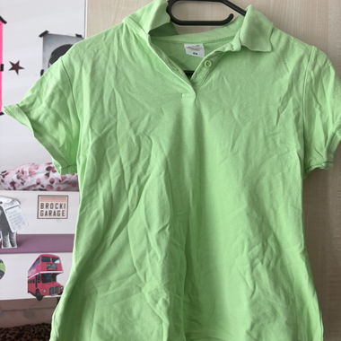 Grünes Damen Poloshirt M