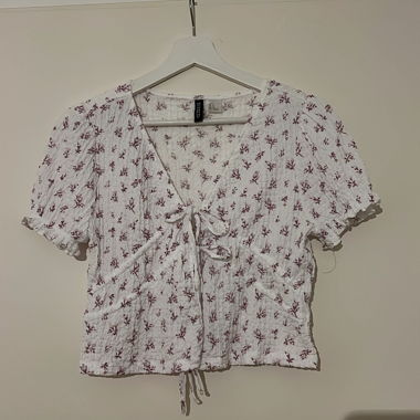 Camicia a maniche corte lavata