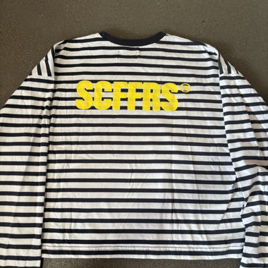 Striped Scuffers Long-Sleeve Shirt M