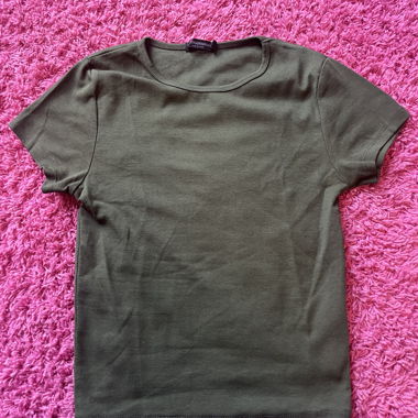 T-shirt verde oliva