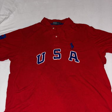 Red Polo Ralph Lauren Polo Shirt