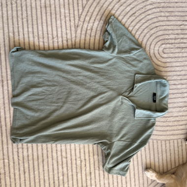 Türkises Polo T-Shirt