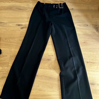 TUZZI schwarze Stoffhose