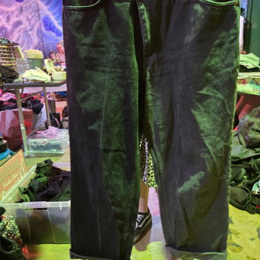 Jeans in denim bicolore