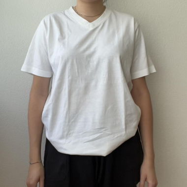 white baggy dickies tshirt