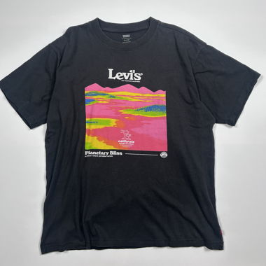 Levi's T-shirt schwarz relaxed