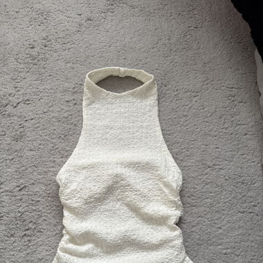 Neckholder Weiss