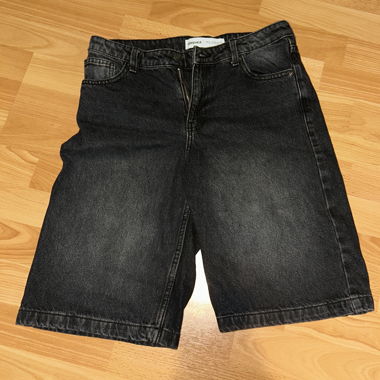 Short en jean noir / Taille 36 Eu 36 / Bershka