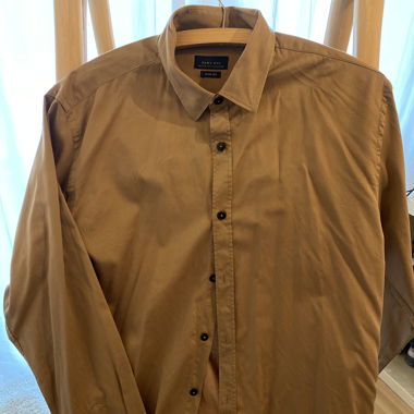Basic Zara Shirt (Brown)